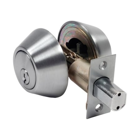 Gourmetgalley LA2138 Apex Double Cylinder Deadbolt - Satin Chrome GO880989